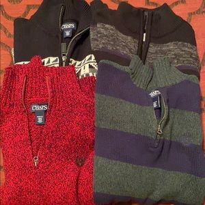 4pc Chaps Sweaters Boys
